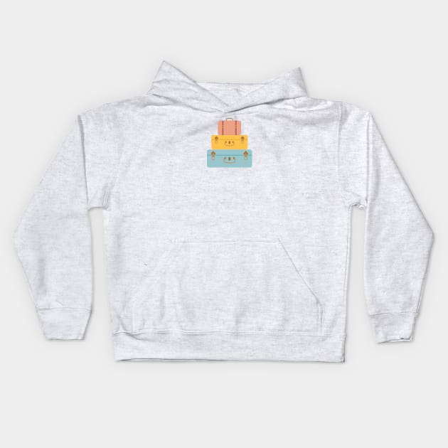 Summer Holiday Kids Hoodie by Kings Court